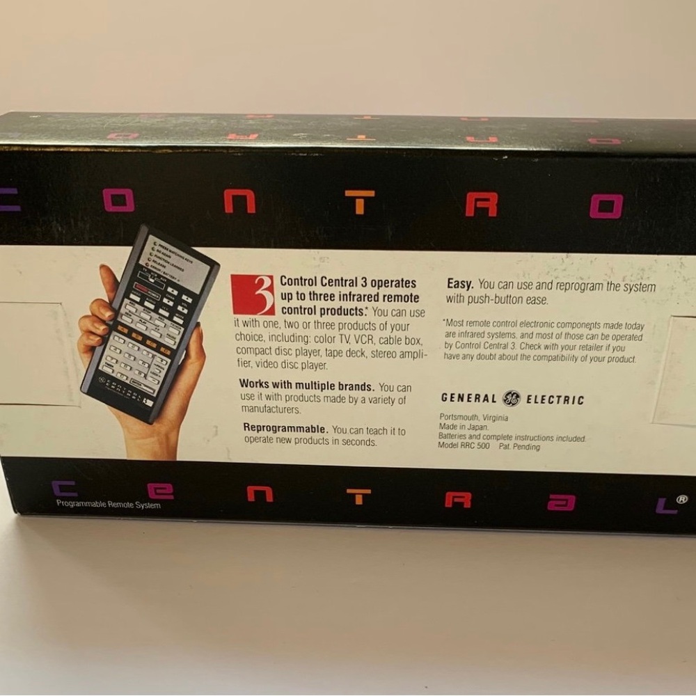 General Electric Control Central 3 Programmable Remote-Control System - Picture 3 of 11